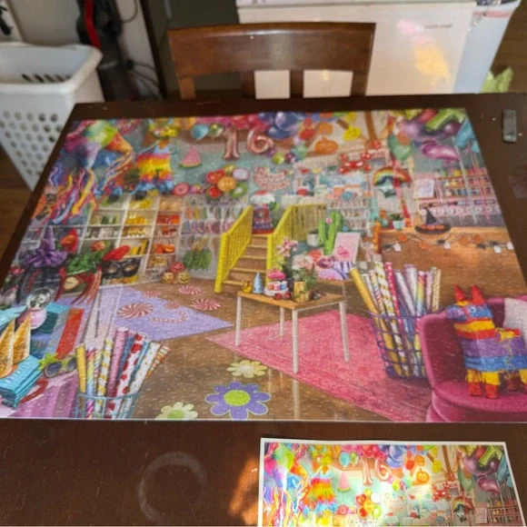 White Mountain Party Store Puzzle - Picture 3 of 3